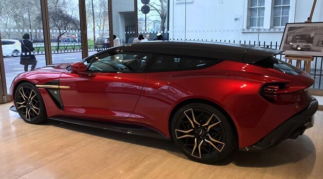 aston martin vanquish zagato quartet