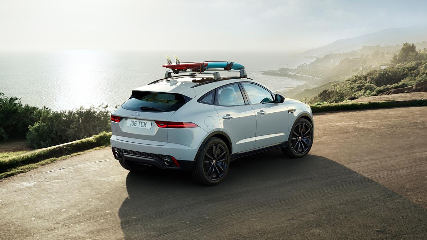 jaguar e-pace with roof rack