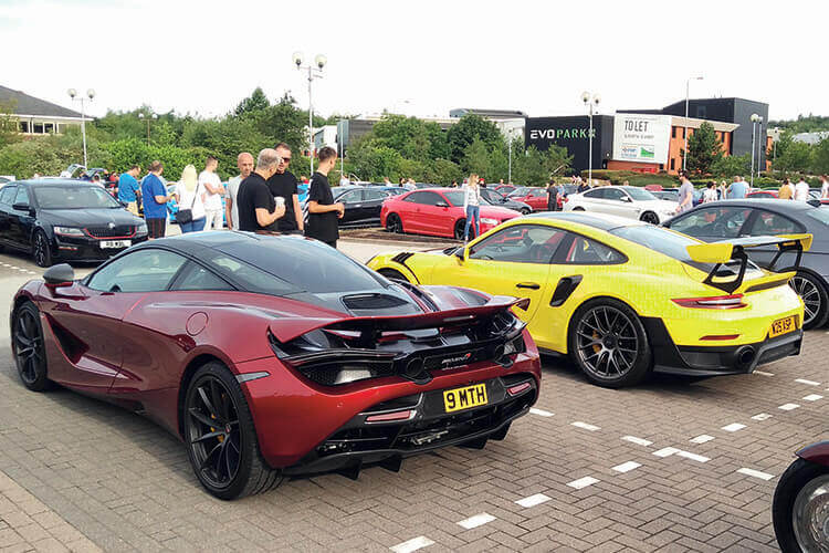 mclaren at nottingham car cafe
