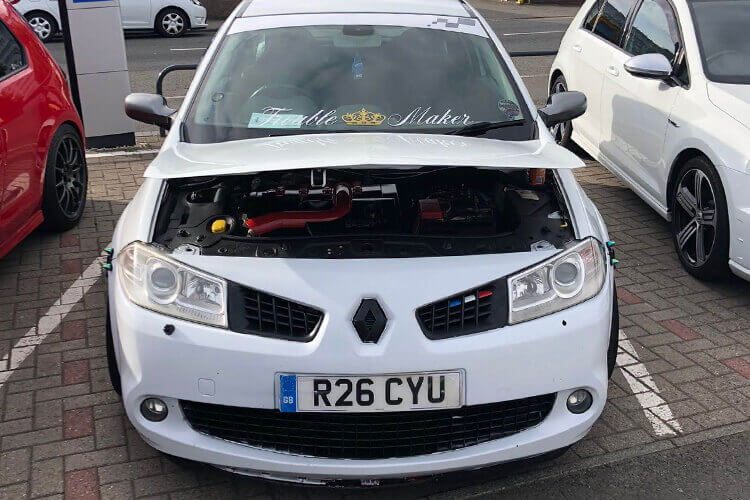 renault megane at car cafe