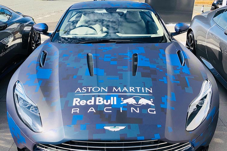 Aston Martin DB11 Red Bull Wrap
