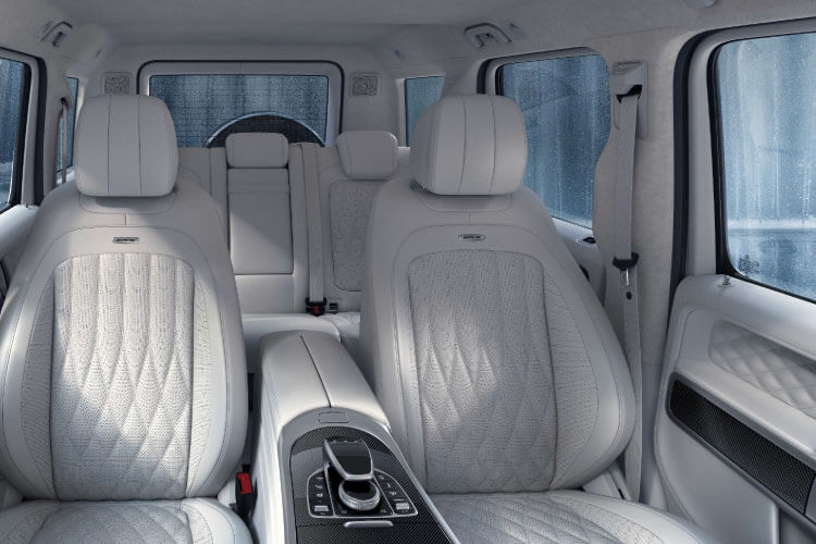 new mercedes-benz g-wagon interior