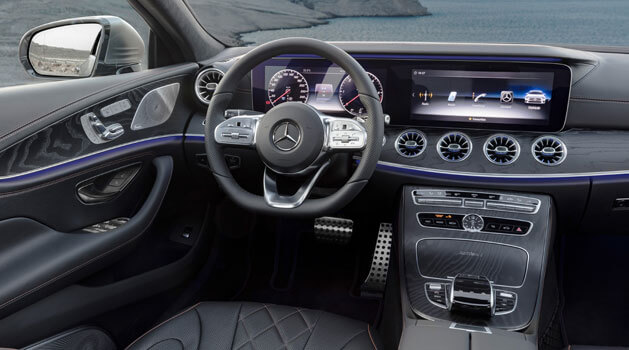 mercedes-benz cls dashboard