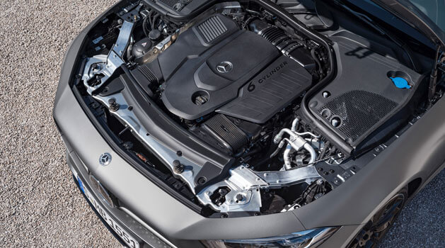 mercedes-benz cls engine