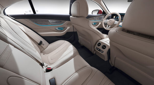 mercedes-benz cls interior