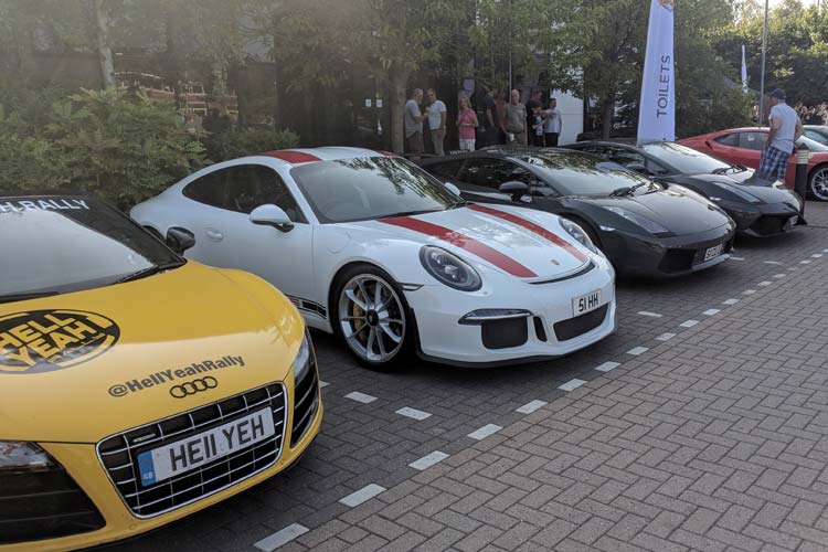 audi r8 and porsche 911