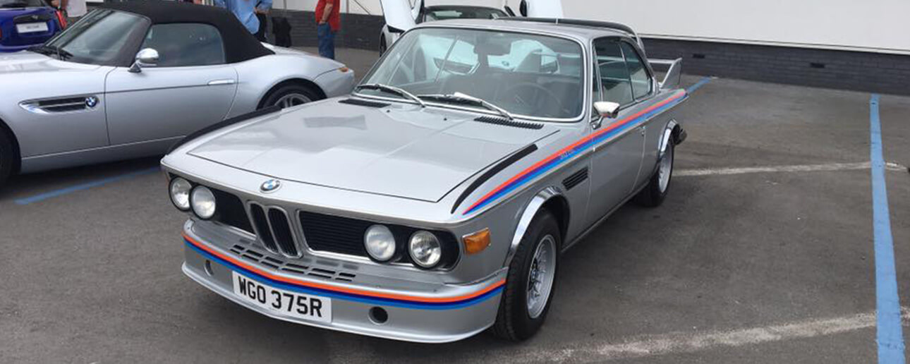 classic bmw at car cafe wilmslow 