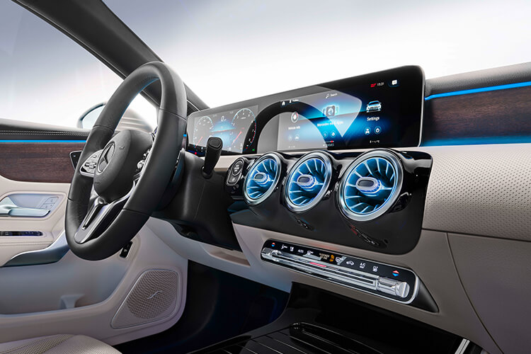 mercedes-benz a class dashboard