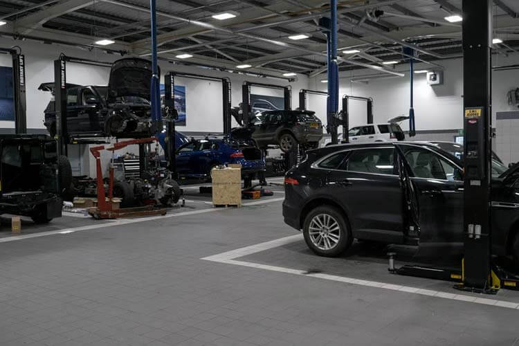 jlr cardiff new workshop