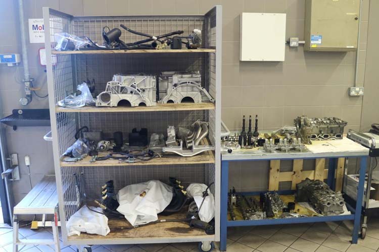 Parts at Porsche Centre Nottingham