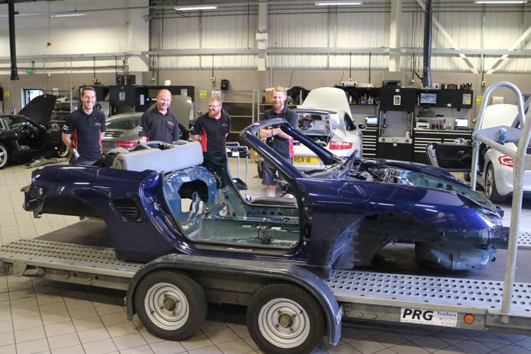 Porsche Centre Nottingham Unrestored Boxster