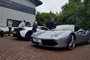 ferrari and mclaren at cars cafe wilmslow