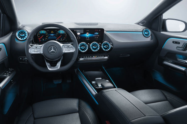mercedes-benz b-class interior