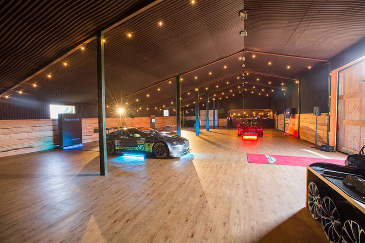 aston martin vantage launch event at aston martin wilmslow