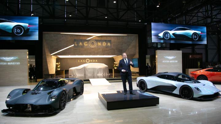 Aston Marton Geneva Motor show 2019