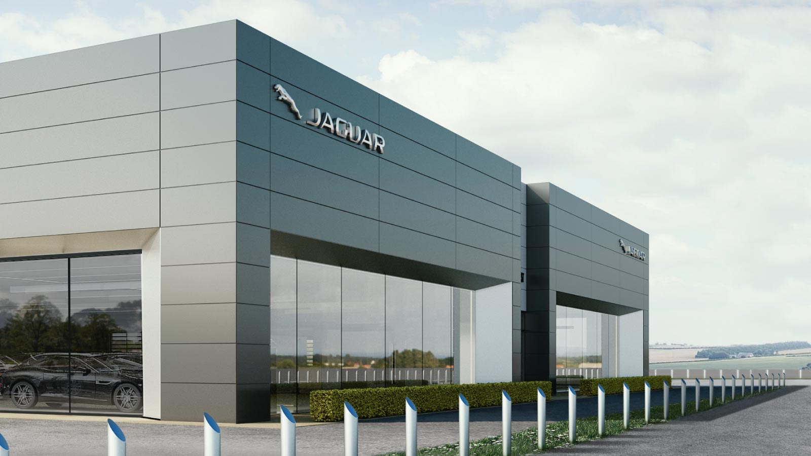 Jaguar Land Rover Arch Site Stockton