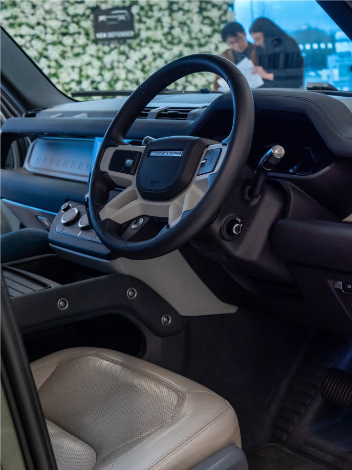 New Land Rover Defender Interior