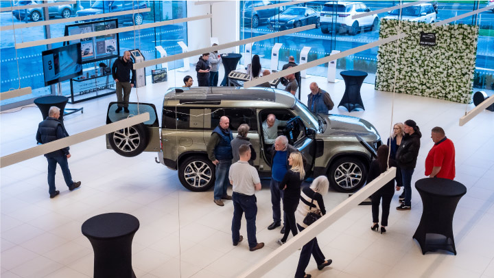 New Land Rover Defender Event