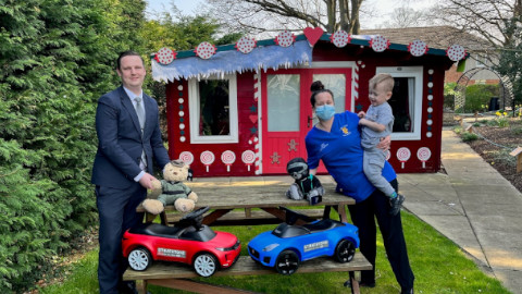 Ride-On Handover Zoe's Place