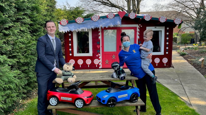 Ride-On Handover Zoe's Place