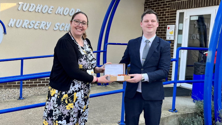 Ride-On Handover Tudhoe Moor