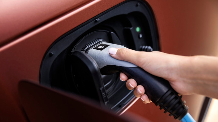 Electric Car Charging Port