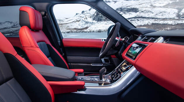 range rover sport hst edition interior