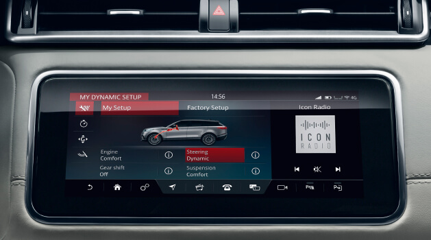 range rover velar sva dashboard