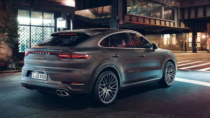 Porsche Cayenne Coupe Exterior, Rear