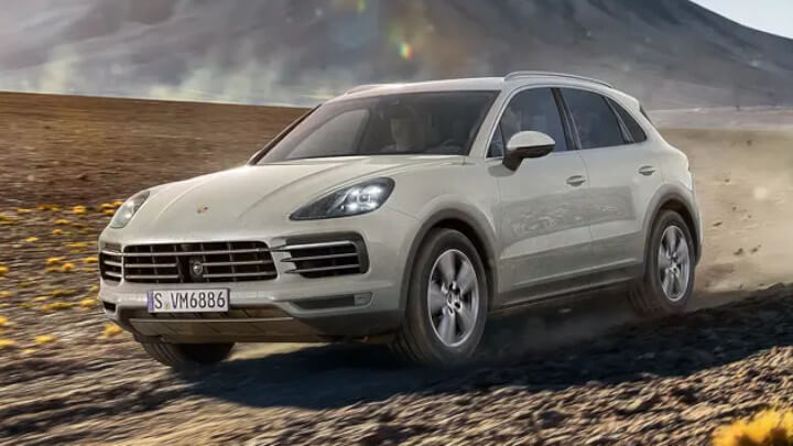 Porsche Cayenne Exterior, Front