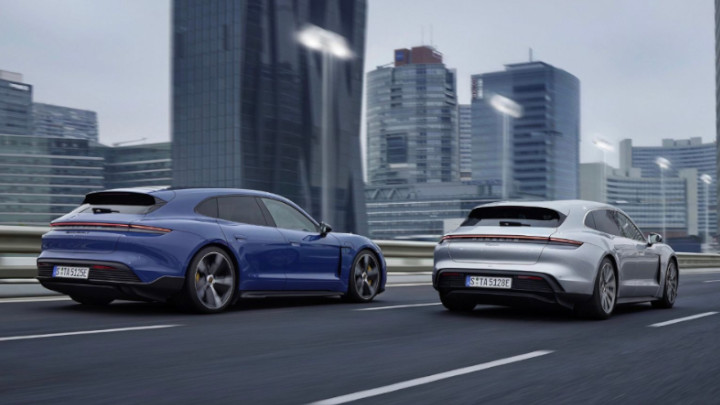 Porsche Taycan Sport Turismo Rear