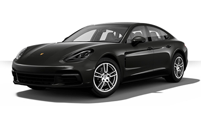 black porsche panamera