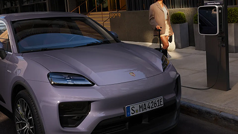 Porsche Electric Roadside Charging