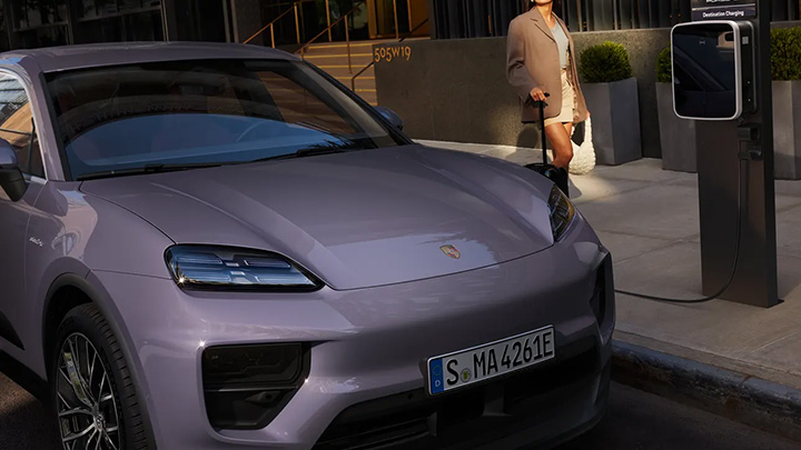 Porsche Electric Roadside Charging