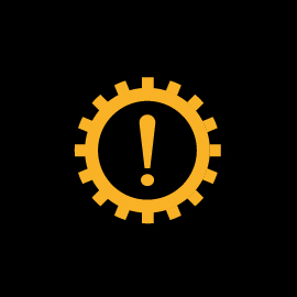 Automatic Gearbox Warning Light