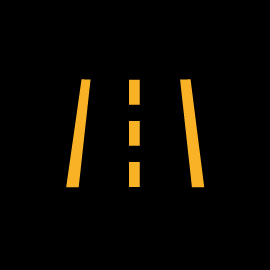 Lane Assist Warning Light