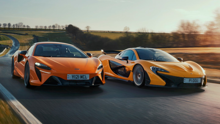 McLaren Artura and McLaren P1