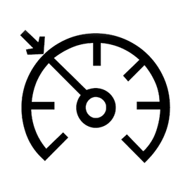Cruise control light icon