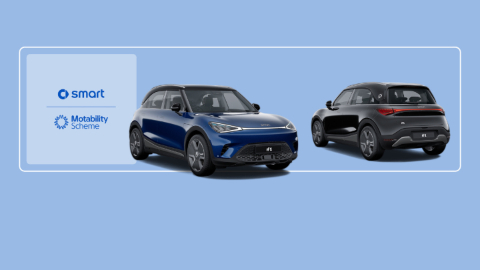 smart #1 Duo with Motability Artwork