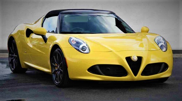 alfa romeo 4c spider