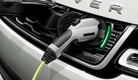 Range Rover Sport Hybrid charging.