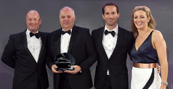 Stratstone Jaguar team at awards.