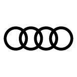 Black Audi Logo
