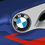 BMW Motorrad Logo on Bike