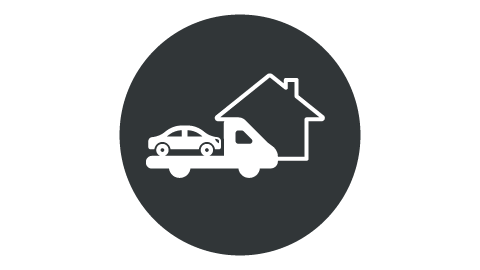 Home delivery icon